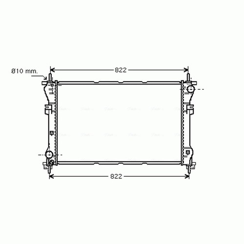 Radiator for ford transit - radiator,
