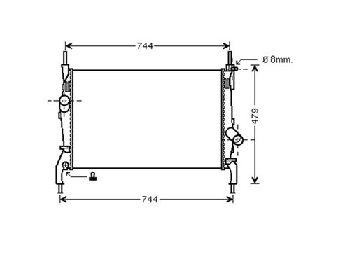 Ford transit radiator - ford,