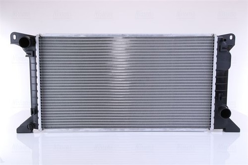 Engine cooling radiator with - engine,